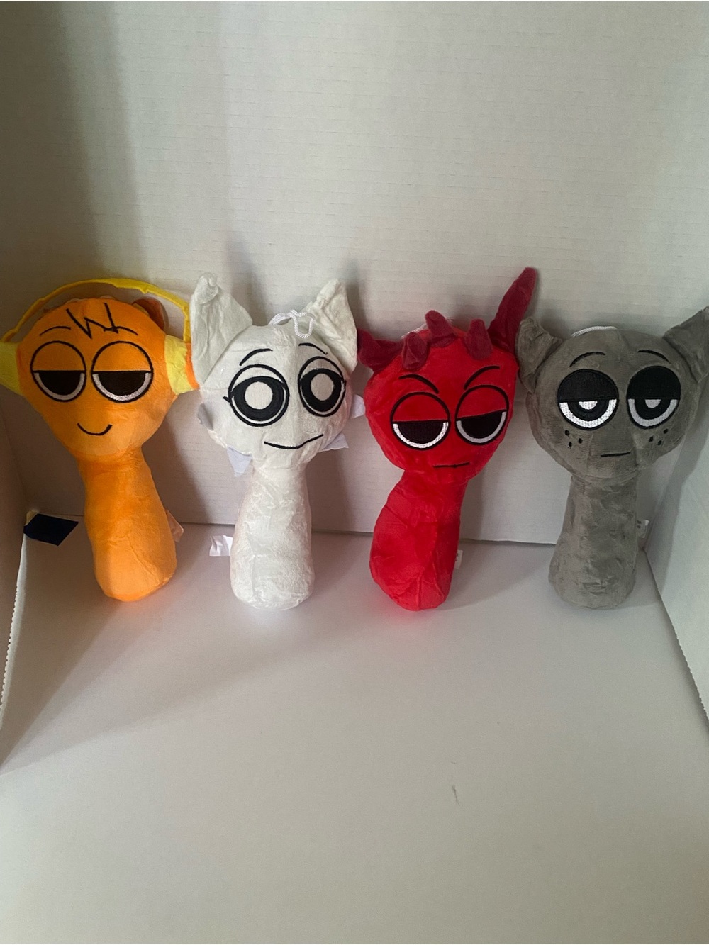 SPRUNKI GAME PLUSH TOYS STUFFED ANIMAL DOLL GIFT Set of 4 BRAND NEW